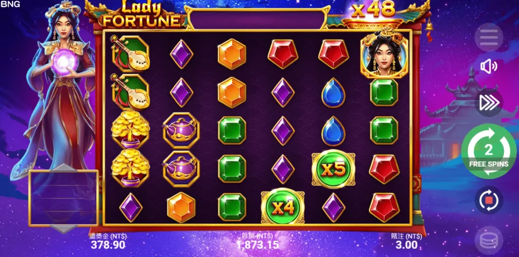 BNG天宮聖女遊戲畫面