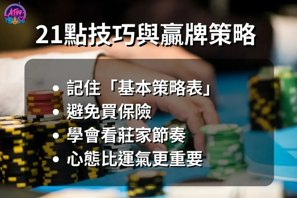 【21點規則全攻略】從新手到高手都必看!4大21點技巧大公開 1