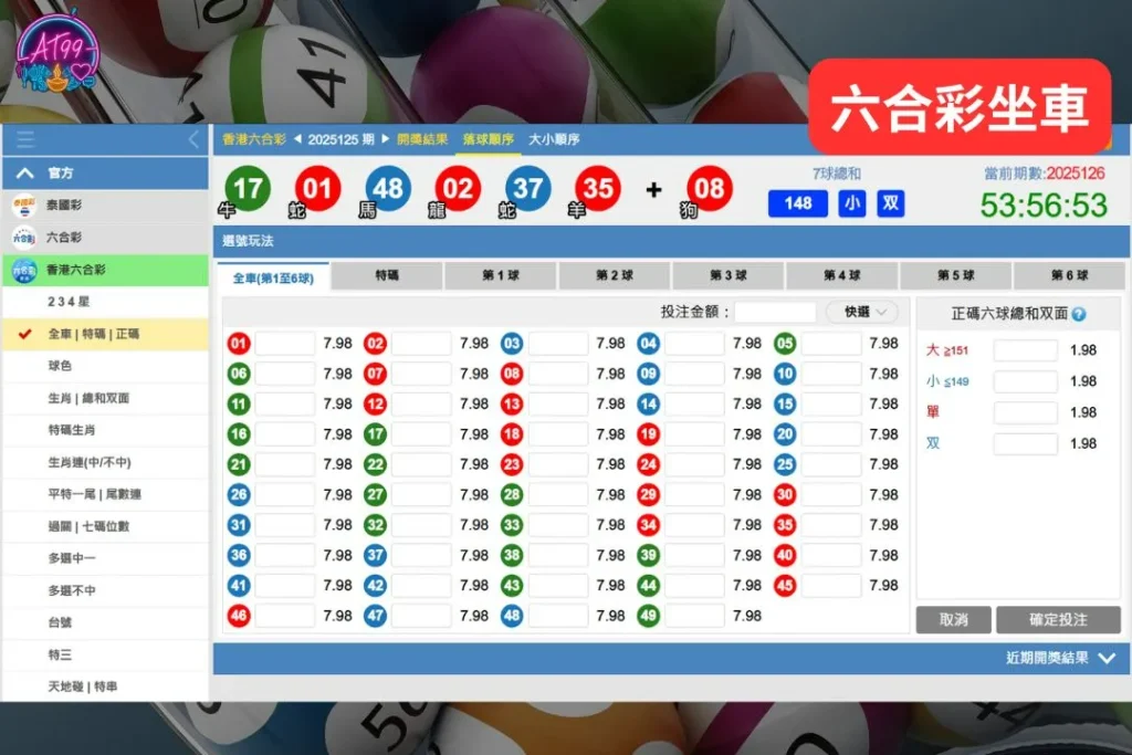 【六合彩二三四星玩法】全攻略!提高中獎率、秒懂連碰坐車秘訣! 2 六合彩二三四星