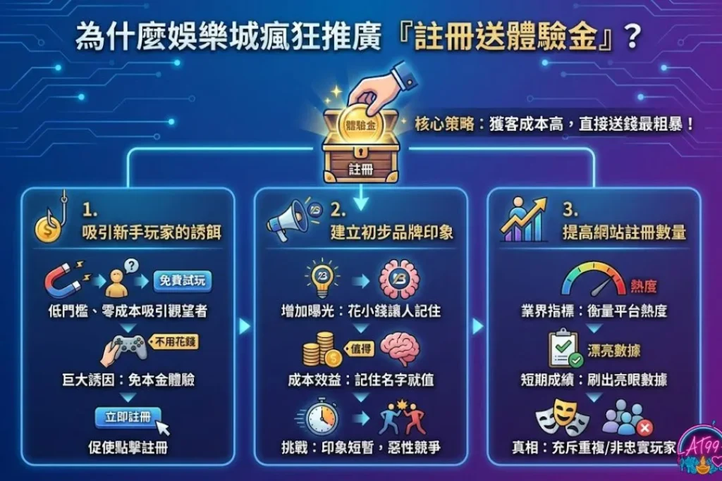 【娛樂城體驗金】隱藏成本大公開!搞懂出金限制,教你挑對真福利 1 娛樂城體驗金