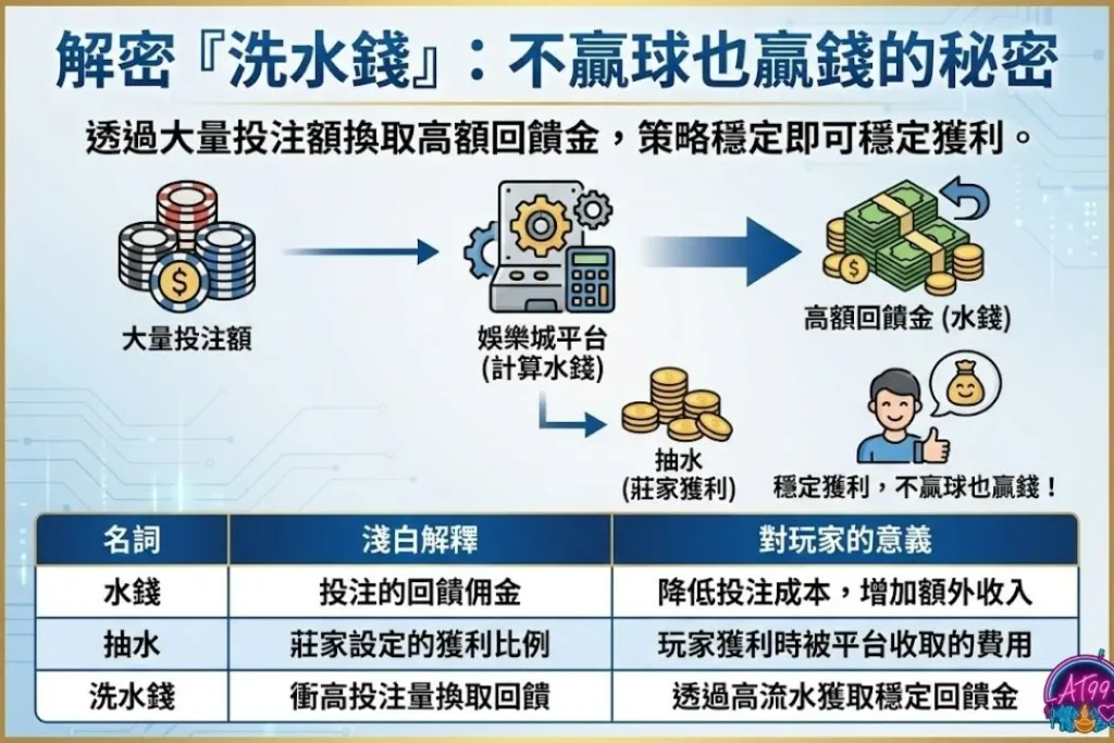 發財撇步都在這【娛樂城洗水錢】高手都在用的返水套利與水錢秘訣 1 水錢是什麼意思